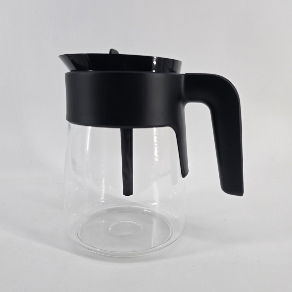 Ninja Glass Carafe Replacement Black Handle Brew-Through Lid Clear 50oz